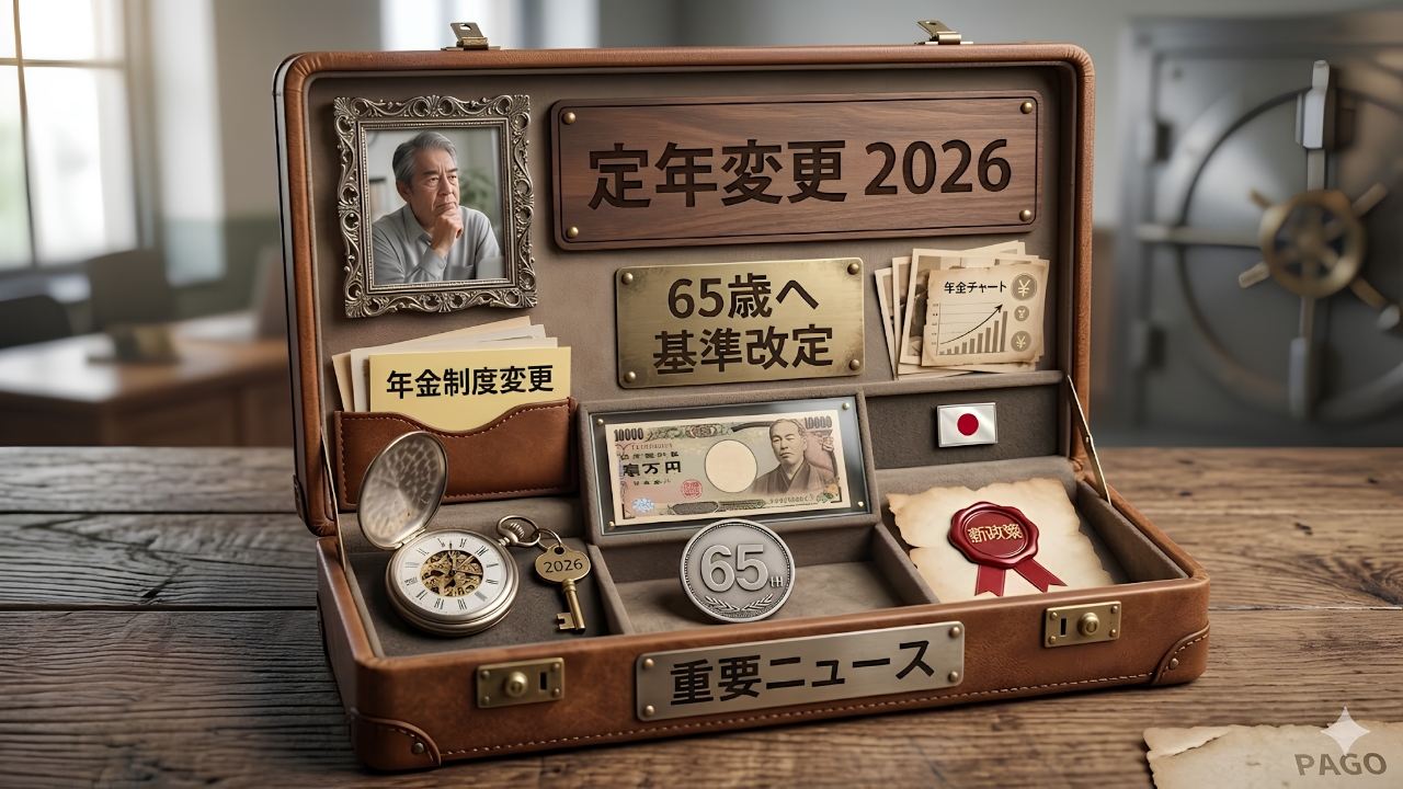 2026年定年改革が本格始動｜年金受給資格はどう変わる？最新ルールを完全解説